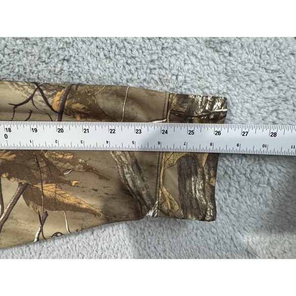 Under Armour Men's X-Large Full Zip Hoodie Sweatshirt Realtree Camo Hunting - Picture 8 of 13